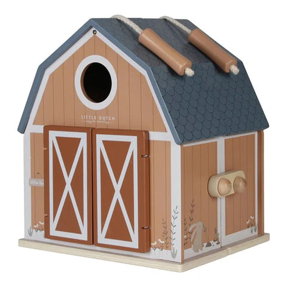Little Dutch Draagbaar Boerderijhuis - Little Farm