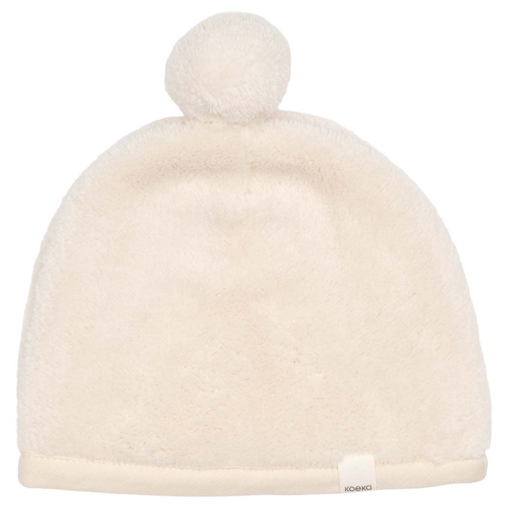 Koeka Babymutsje Malmo - Pebble Met Ponpon