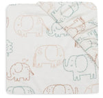 Jollein Drap housse Jersey 40/50x80/90cm - Elephant Tales