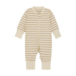 Fixoni Pyjama Met Rits Bruin - Sesame