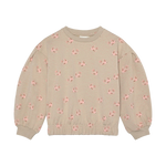 Minymo Sweatshirt Lange Mouw AOP Doeskin