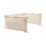 Jollein Boxbumper 180x30cm Little Waffle Sand