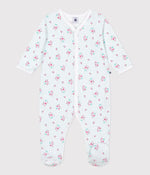 Petit Bateau | Katoenen babypyjama met bloemenprint