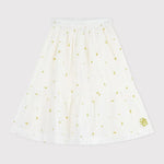 Petit Bateau | Katoenen lange kinderrok met bloemenprint