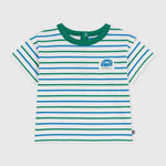 Petit Bateau | Katoenen T-shirt met korte mouwen en streepjes voor baby's
