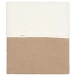Koeka Wiegdeken Cotton Fleece Faro 75x100 - caffe