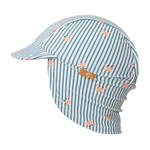 Fresk | Casquette anti-UV à rayures et crabes