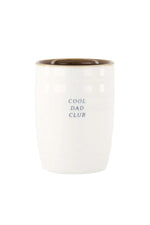 Zusss Koffiemok Cool Dad Club - Wit/Bruin