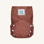 Bumbuns Easy Herbruikbare Luier met drukknopen - Blossom Chesnut