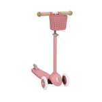 Banwood Eco Scooter Step - Met Mandje - Raspberry