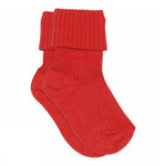 MPkids Cotton Rib Baby Socks - Rood