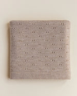Hvid Blanket Bibi - Sand