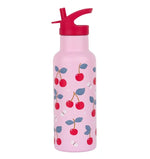 Little Lovely XL Stainless Steel Drinkbus 500ml - Cherries