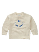Sproet & Sprout Bouclé Sweater Club Chaos - Ivory Melee
