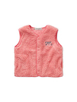 Sproet & Sprout Losse Teddy Gilet - Bloom