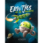Höngry livre à lire à voix haute - Petits pois dans l’espace - Bieke Biesbrouck