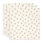 Jollein Hydrofiele Doek Mini 70x70cm 3-pack - Teddy Bear