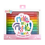 Ooly - Make No Mistake - Glitter Uitwisbare Stiften - 12 Stuks
