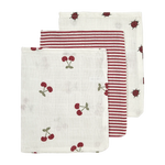 Meyco Hydrofiele Washandjes 20x17cm 3-pack - Girly Garden Multicolor