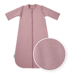 Meyco - Studio Slaapzak - Gevoerd - Afritsbare Mouw - Classic Purple Pink - 60cm