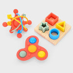 Kit sensoriel Tickit Silisoft - arc-en-ciel