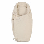 Couverture enveloppante en laine Voksi - Sable