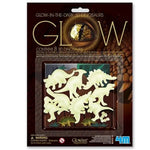 4M Glow In The Dark Stickers 3D Dino 8 Stuks