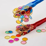 Shaw Magnets 2 Magnetische Toverstokken En 100 Gekleurde Muntjes
