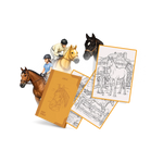 Kidywolf Refill KidydrawPad 30 Overtrektekeningen - Horses