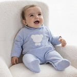 Living Nature - Babypakje William - Blauw Teddy