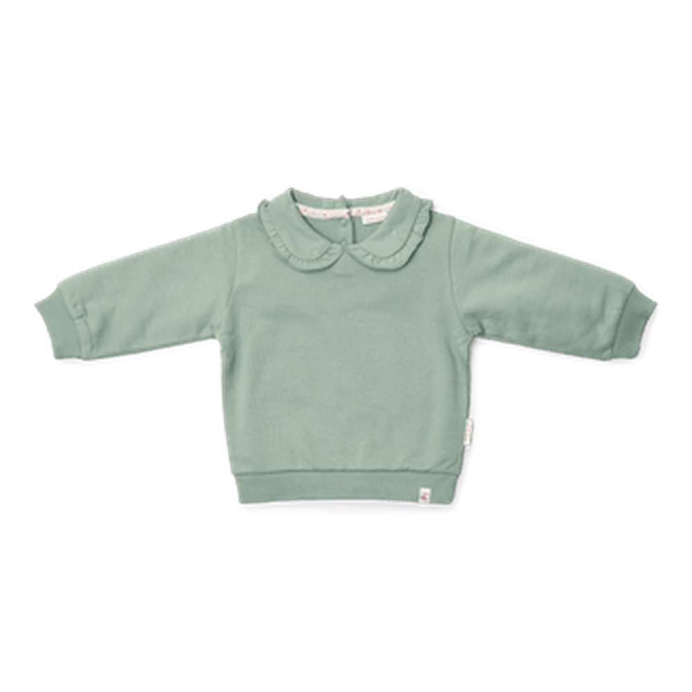 Little Dutch Sweater Met Kraagje - Garden Green