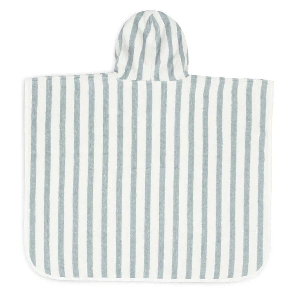 Jollein Badponcho Stripe Terry Sea Green