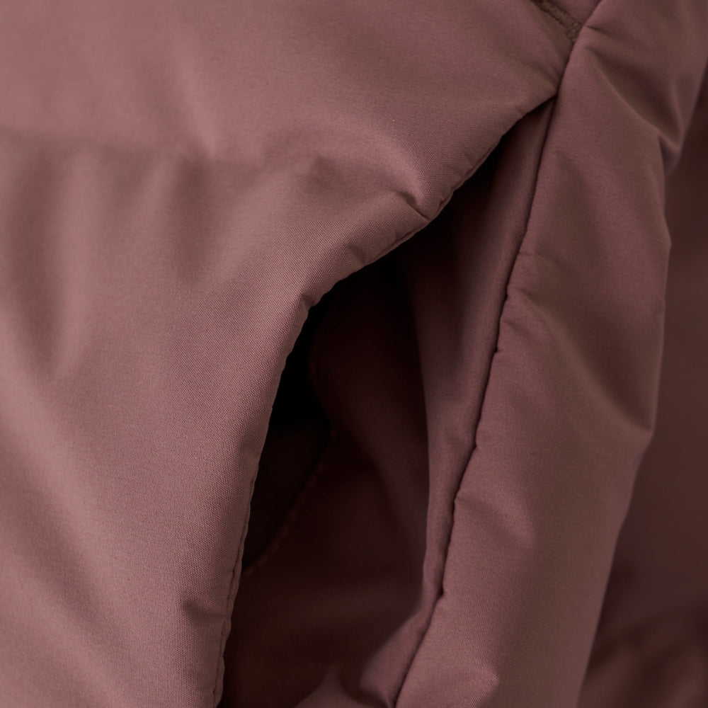 En Fant Jacket Quilt Solid - Rose Taupe
