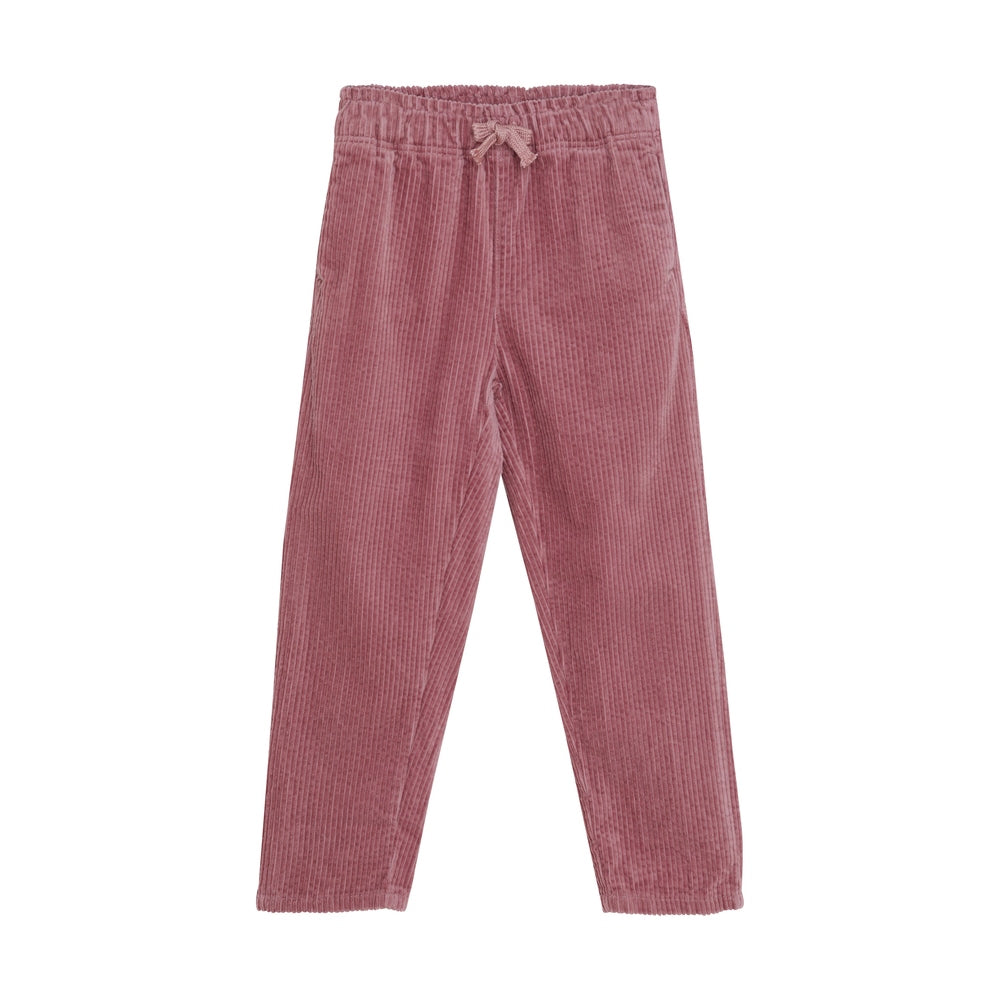 Minymo Broek Velours - Woodrose
