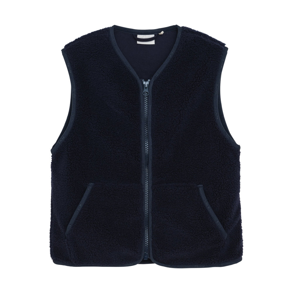Minymo Bodywarmer Teddy - Parisian Night