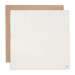 Jollein Hydrofiele Doek Large (2 st.) - 115x115cm - Biscuit/Ivory