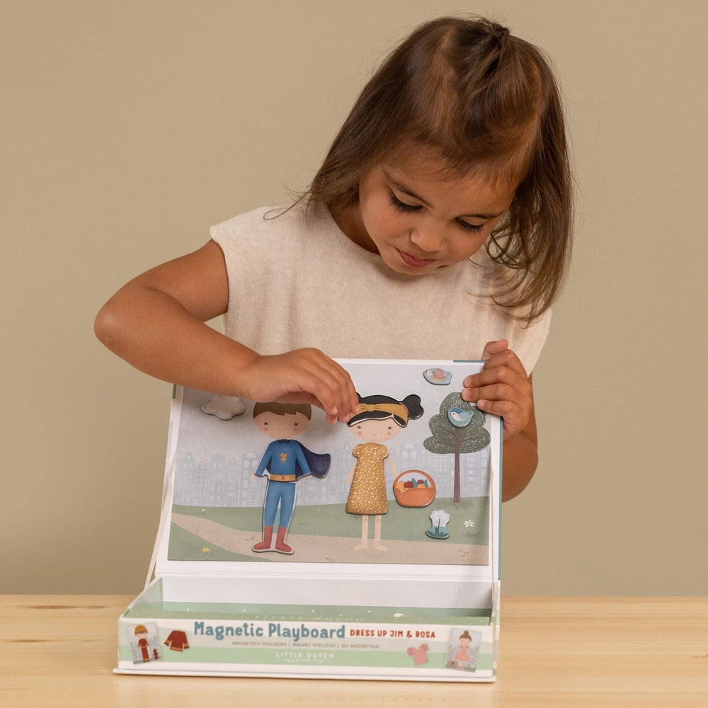 Little Dutch Magnetisch speelbord Rosa en Jim