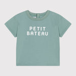 Petit Bateau T-Shirt Met Korte Mouwen Groen Paul
