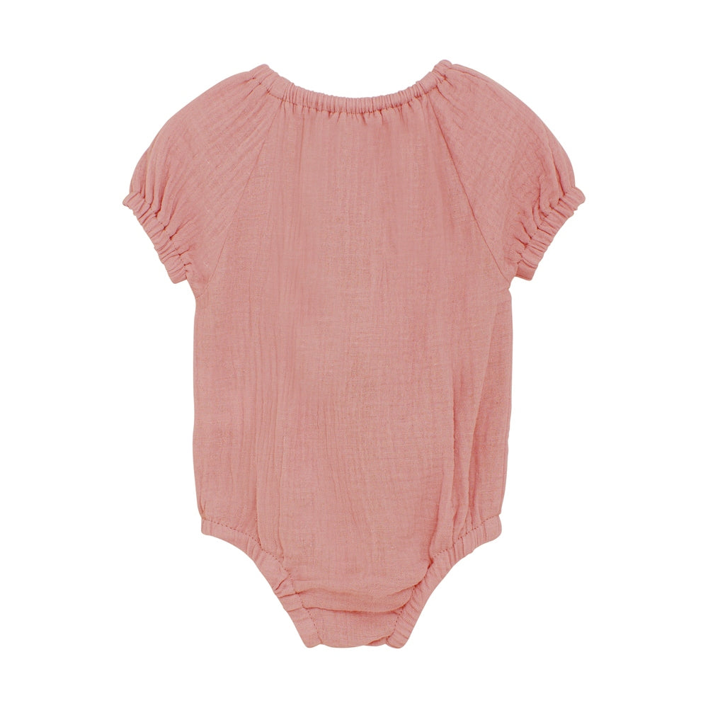 Huttelihut Mousseline Romper - Oud Roze