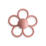 Mushie Daisy Rattle Bijtring - Dusty Rose