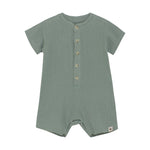 Huttelihut Mousseline Playsuit - Groen