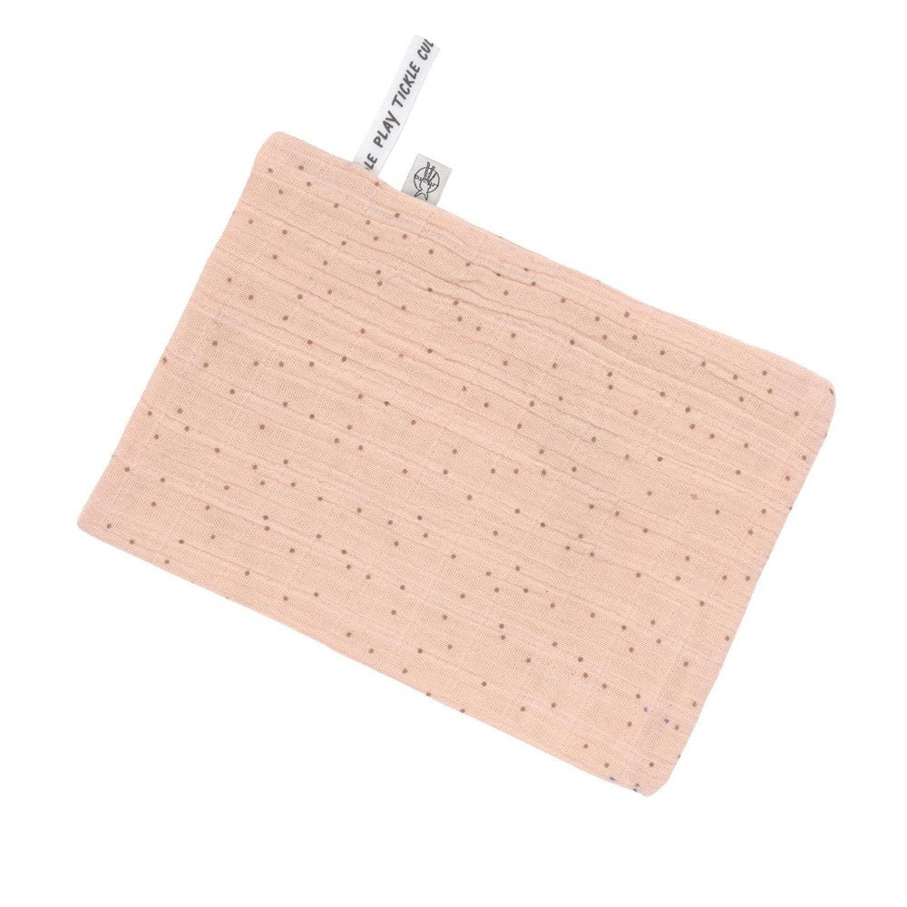 Washandjes - Set Van 3 - Dots Peach Rose