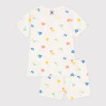 Petit Bateau Korte Katoenen Kinderpyjama Met Zeeprint