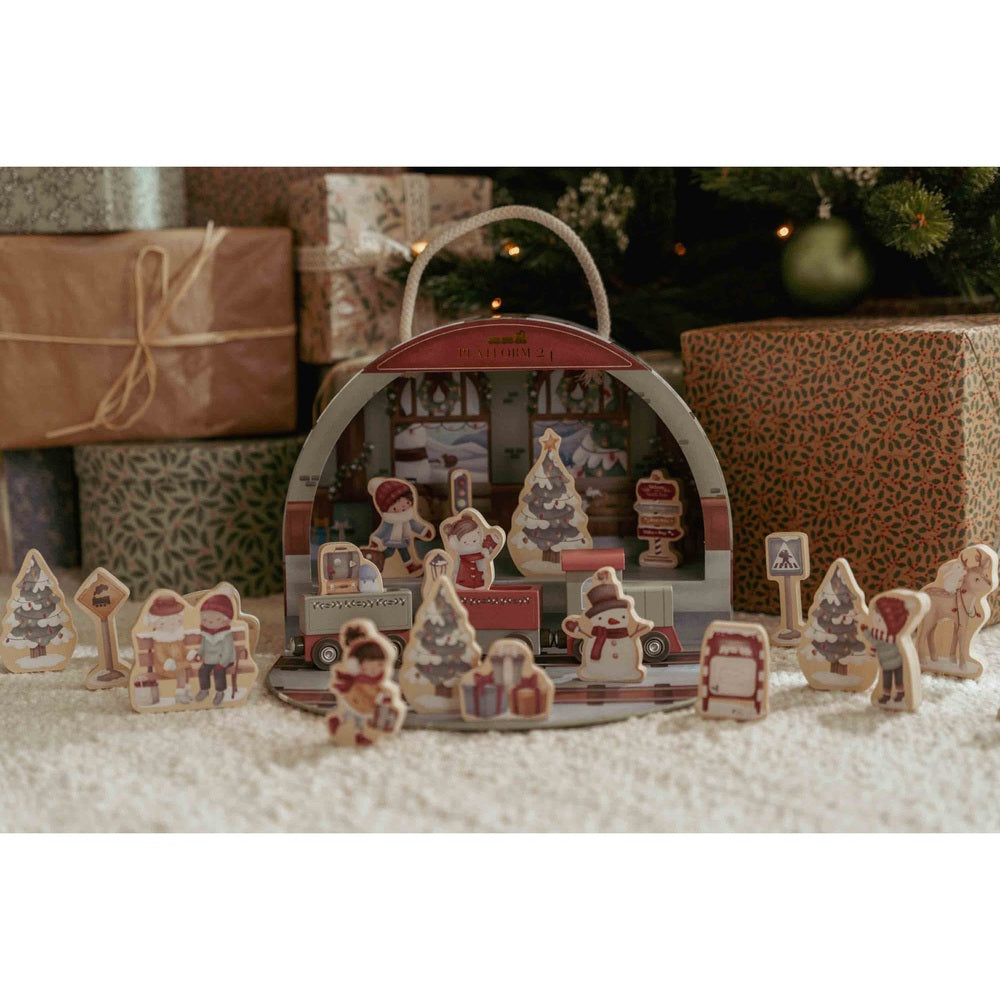 Little dutch Advent kalender Treinbaan