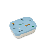 Liewood Arthur Bedrukte Lunchbox - Fun / Beach Blue