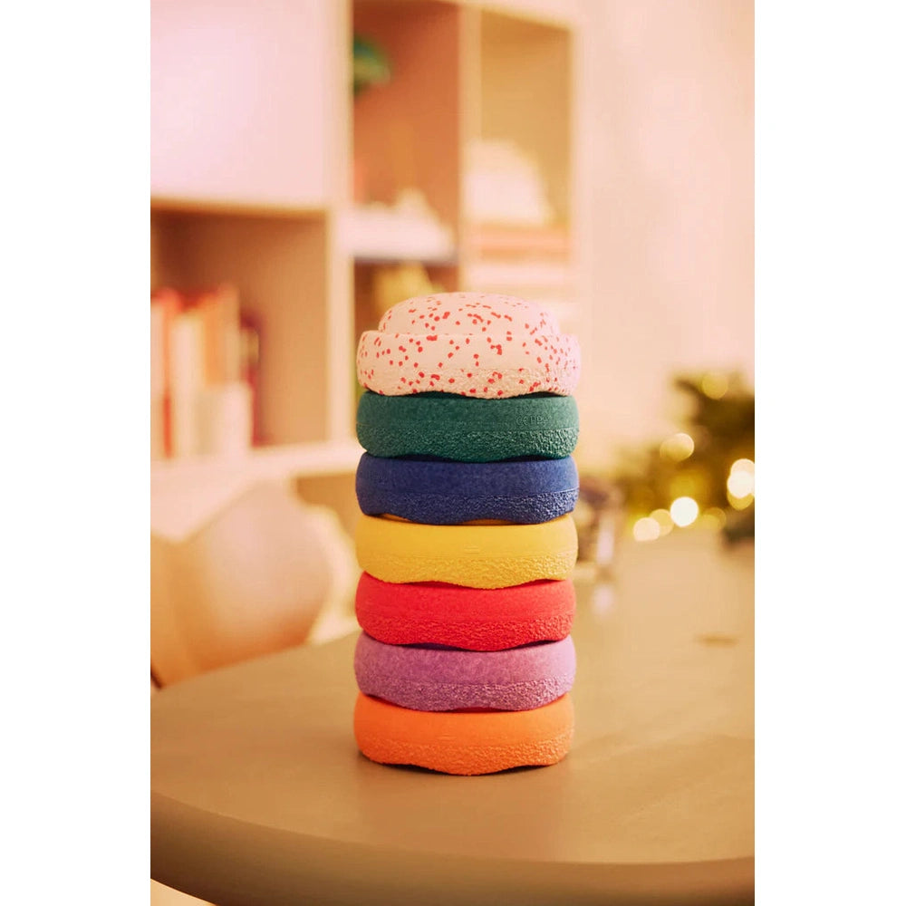 Stapelstein Original Special MINI Rainbow Classic Blush - Limited Edition