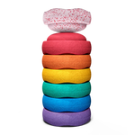 Stapelstein Original Special MINI Rainbow Classic Blush - Limited Edition