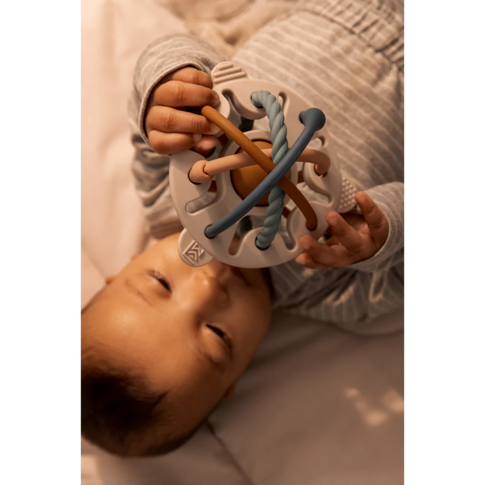 Liewood Hakim Silicone Bijtring / Rammelaar - Sandy Multimix