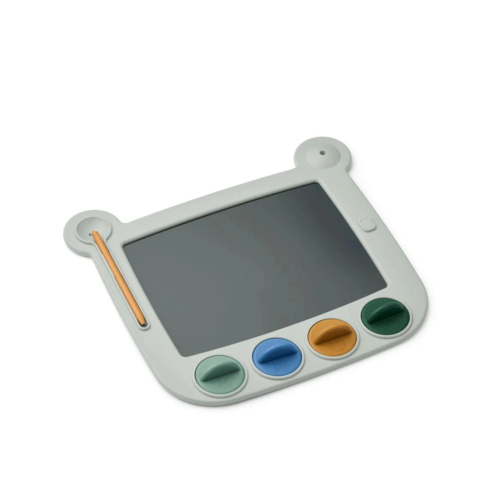 Liewood Venzora LCD Tekenbord Met Stempels - Dove Blue Multimix