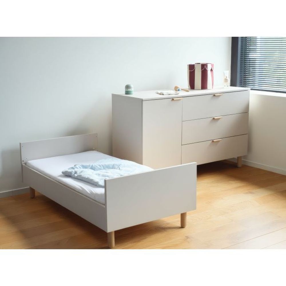 Childhome Kinderbedje 70 x 140cm - Cosy Clay